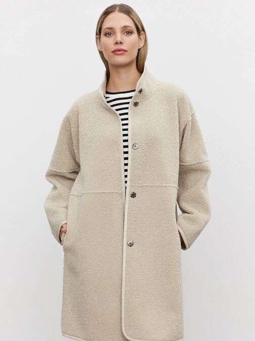 CARA DS LUX SHERPA COAT